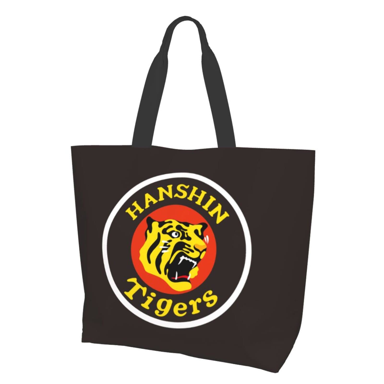 新品未使用　HANSIN Tigers バッグ ホワイト/ブラック 楽天市場】阪神タイガース×江坂ジーンズ 日本製 デニム・ミニ