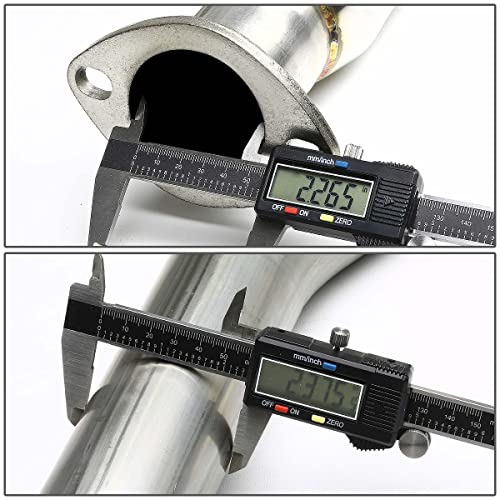 4.5 Inches Muffler Rolled Tip Stainless Steel Catback Exhaust System Compatible With Acura Integra Gsr 1994-2001 #TOP5