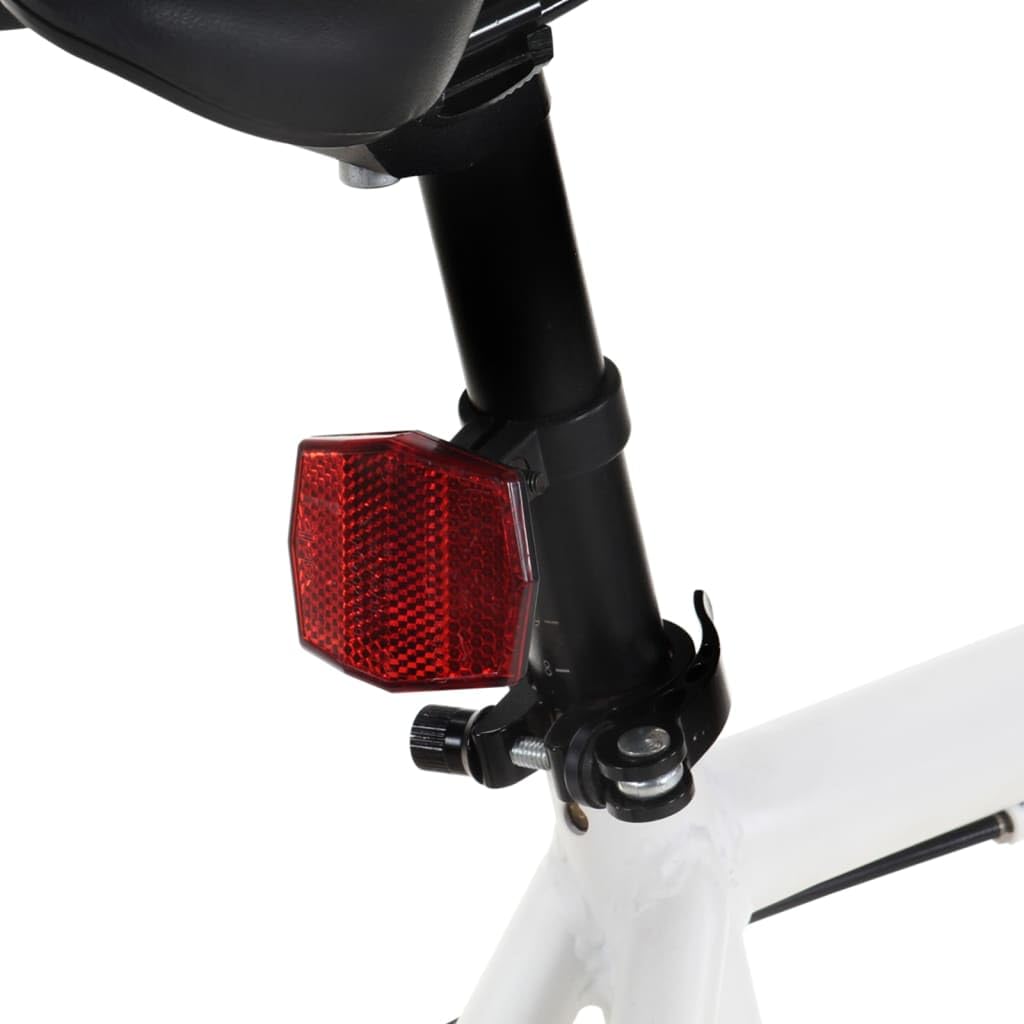 Bicicleta de marcha fija de 700 C, 59 cm, bicicletas negras y azules, bicicleta ligera de carretera de una sola velocidad con buje abatible para conducción urbana