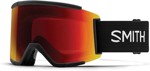Miniatura 1 de Smith Optics Squad XL - Gafas de nieve negras con espejo CP Sun Red y lente CP Storm Rose