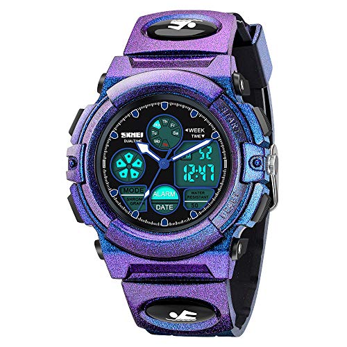 Dreamingbox Watches for Boys Girls 10-12, Multi Function Waterproof Sports Digital Wrist Watch