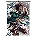 Produktbild Kunandroc Demon Slayer Plakat Poster, Anime Demon Slayer: Kimetsu no Yaiba Plakat Wand Rolle Hängende Gemälde Kunstdruck Stoff Plakat für Wohnkultur Wanddekoration(H08)