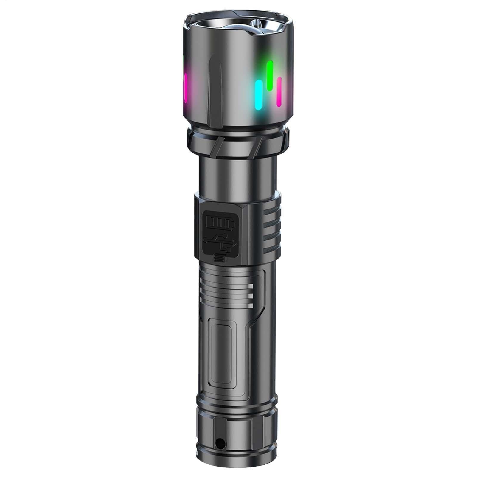 Lampe Torche LED Rechargeable Lampe LED Haute Luminosité 7 Modes