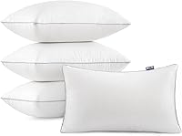 Vista 11 de MIULEE Almohada decorativa de 14 x 36 pulgadas con funda de algodón 100% rectangular para sofá