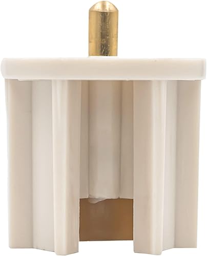 Miniatura 5 de Soportes de montaje universales de repuesto para persianas enrollables, para interiores y exteriores (beige, enchufe de embrague de 1.496 pulgadas)