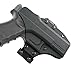 Blade-Tech Industries Eclipse Straight Drop Belt Holster Fits Glock 19/23/32 Holster, Black