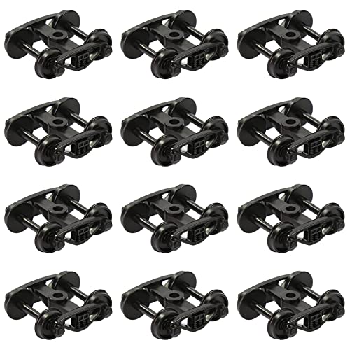 Bogies de train miniature HO lot de 12 pour stopper les déraillements de wagon