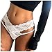 Pantys Damen Sexy Panty Spitzen-Blume Hoher Bund Tanga Transparent Lingerie Atmungsaktiv G-String Unterwäsche Elastisch Einfarbig Hollow Out Unterhose Unterhosen Hipster Spitze String Dessous