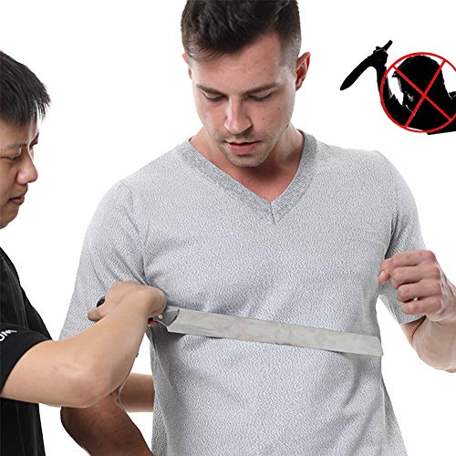 TBDLG Anti-Terrorism Vest, Safety Concealed Vest, Special Fiber Plates Protection for Body, Men