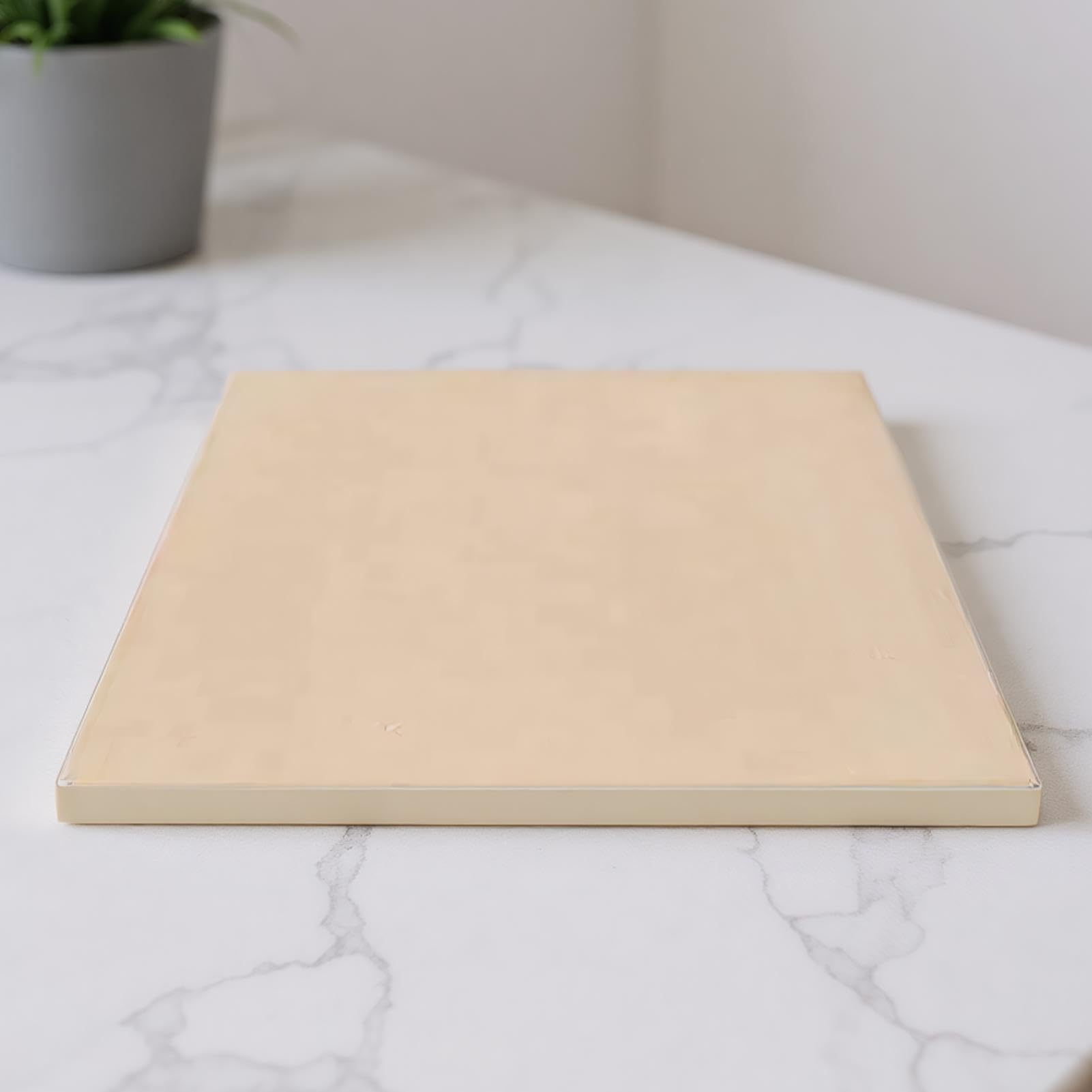 Pizzastein für Backofen - Rechteckiges Backblech | Pizzastein aus Keramik zum Kochen | Langlebiges hitzebeständiges Grillbrett zum Backen von Brot drinnen draußen Restaurant Grill und Camping