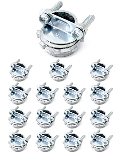 QWORK Cable Connector, 16 Pieces 1/2