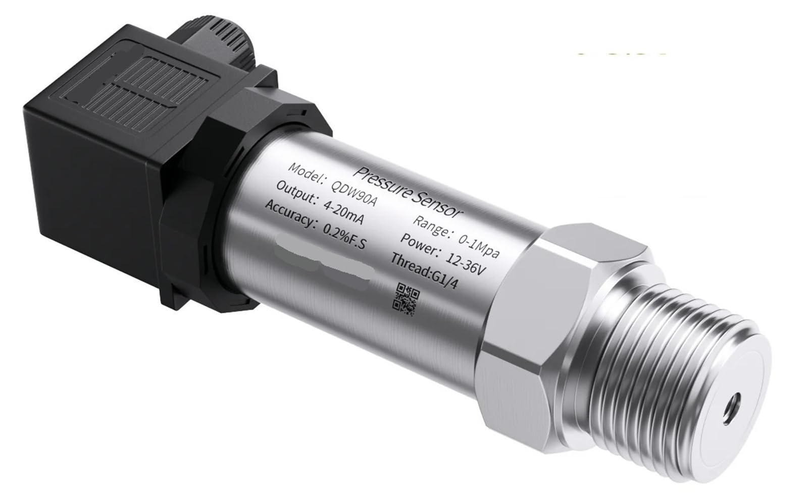 Trasmettitore di pressione idraulico 4 20mA 0-10V RS485 Sensore di pressione differenziale Manometro G1/4 NPT1/4 12-36V 0-1bar 10bar 16bar 60bar(4-20mA G1-2,0-10KPA)