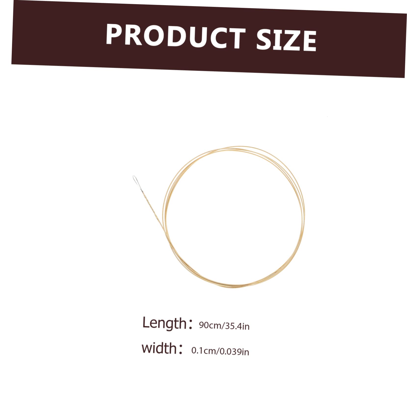 Garneck 1 Set Durable String Banjo Strings High Class Replacement Music Wire Accessories for Enhanced Sound and Easy Installation