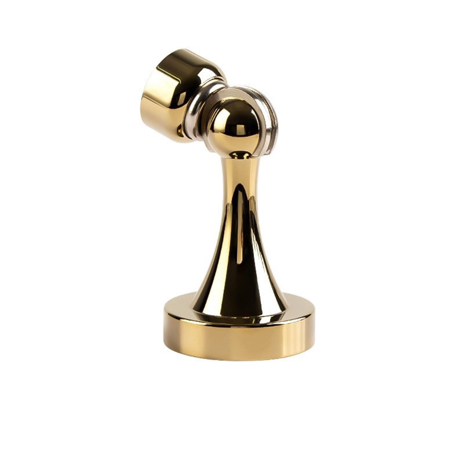 Luercher Color7 Door Stop Magnetic Door Stop Brass Heavy Duty Door Catch Drilling Doorstop With Screws Strong Doors Holder(Color7)