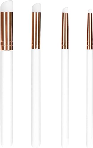 UNIMEIX Mini pinceles de mezcla para hacer tarjetas, juego de pintura en miniatura seca para fondo, pinceles de pintura pequeños y detallados