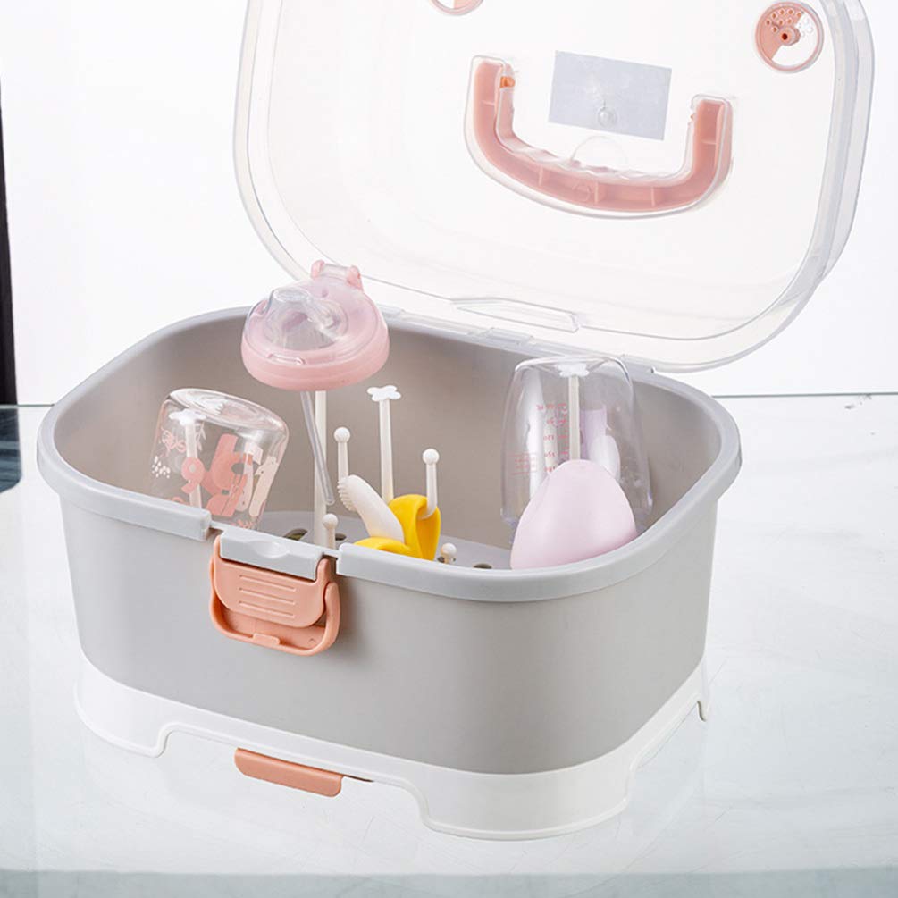Toyandona - Égouttoir à biberon pour biberon - Boîte de rangement - Égouttoir avec égouttoir de cuisine, assiette, assiette de cuisine, égouttoir