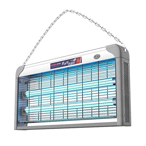TJH Lámpara de esterilización Ultravioleta para el hogar de 20 W, lámpara de desinfección Ultravioleta Colgante de ácaros de eliminación de ozono de 30 W, lámpara de esterilización móvil de 40W