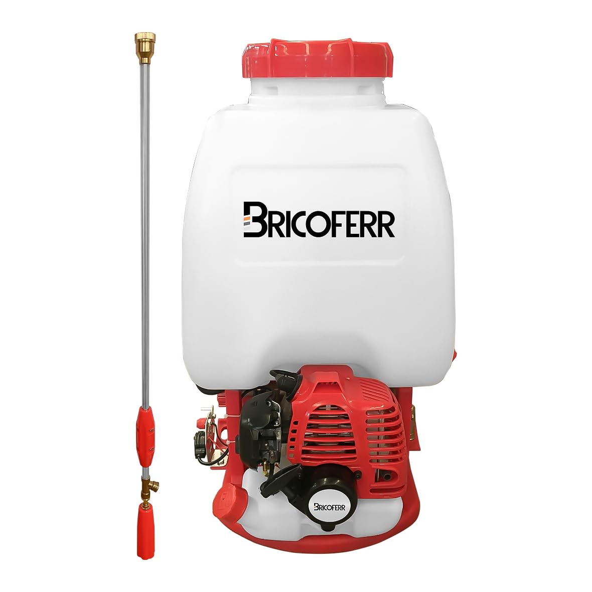 Pulverizador de mochila 25L 2T.
