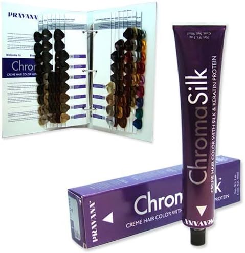 PRAVANA ChromaSilk Creme Hair Color with Silk & Keratin Protein, 905 Ultra Light Mahogany Blonde