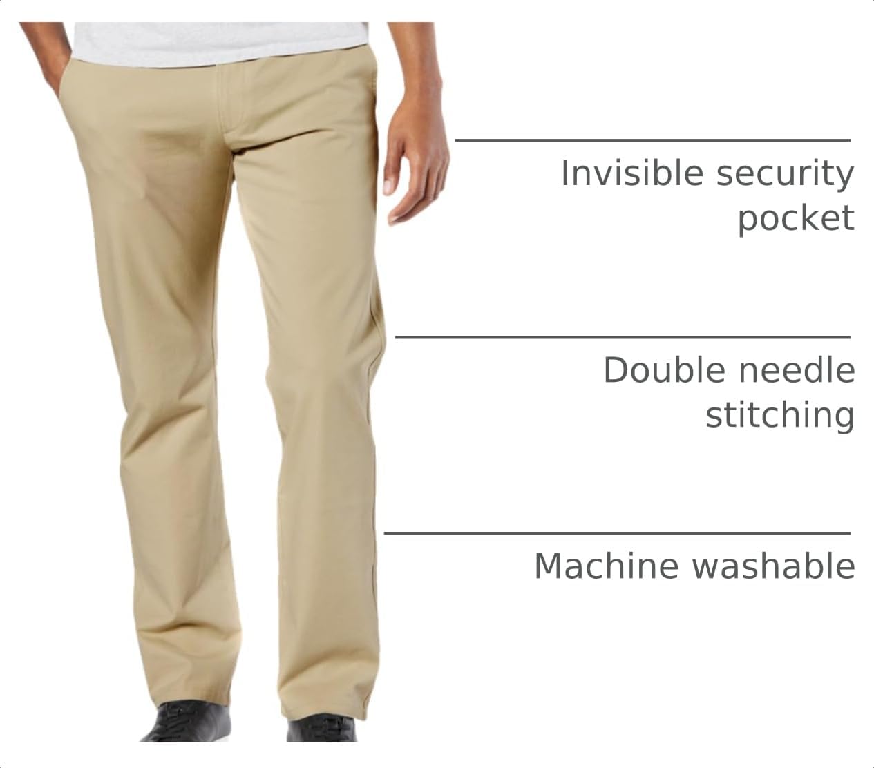 Dockers Straight Fit Ultimate Chino with Smart 360 Flex (Regular and Big & Tall)