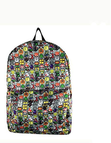 YUNMEI Paquete Juego Mario Dibujos Animados Super Bros Yoshi Toad Boo Bowser Kirby Graffiti