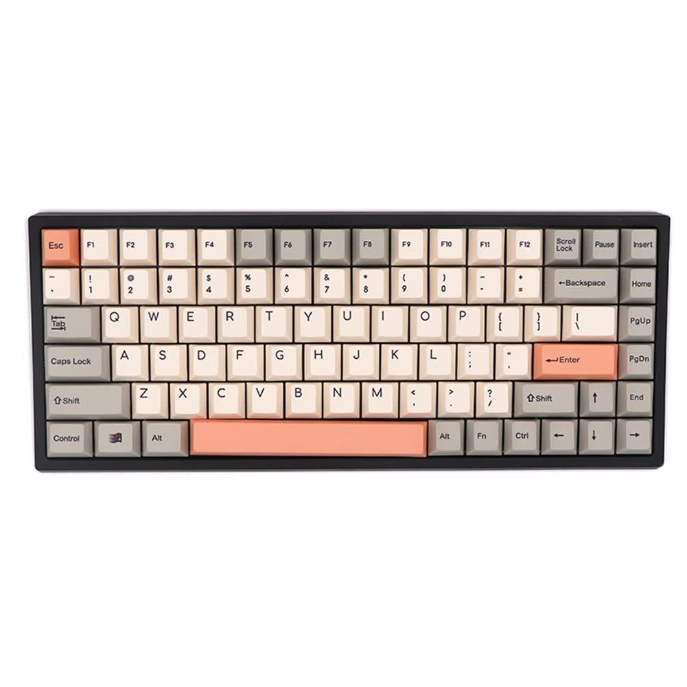 9009 Retro Czcionki sublimacyjne Ethermal PBT 130 Keycap Cherry do mechanicznej klawiatury MX Switch