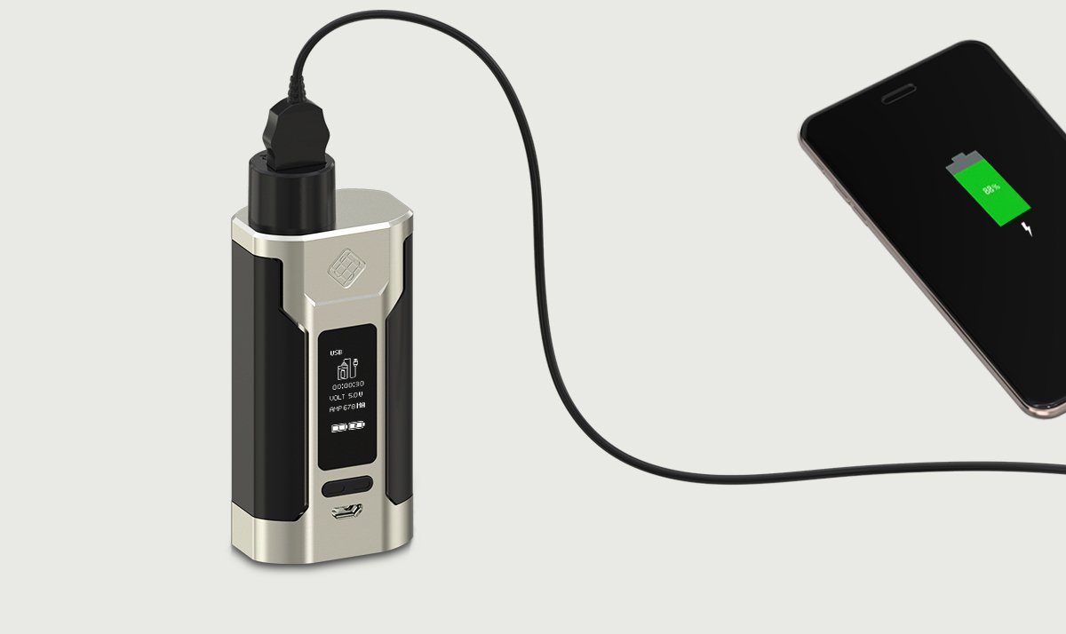 Genuine Original Wismec Predator Kit 228W TC Mod With Elabo 4.6ml Tank  (BLACK) : Amazon.de: Electronics & Photo