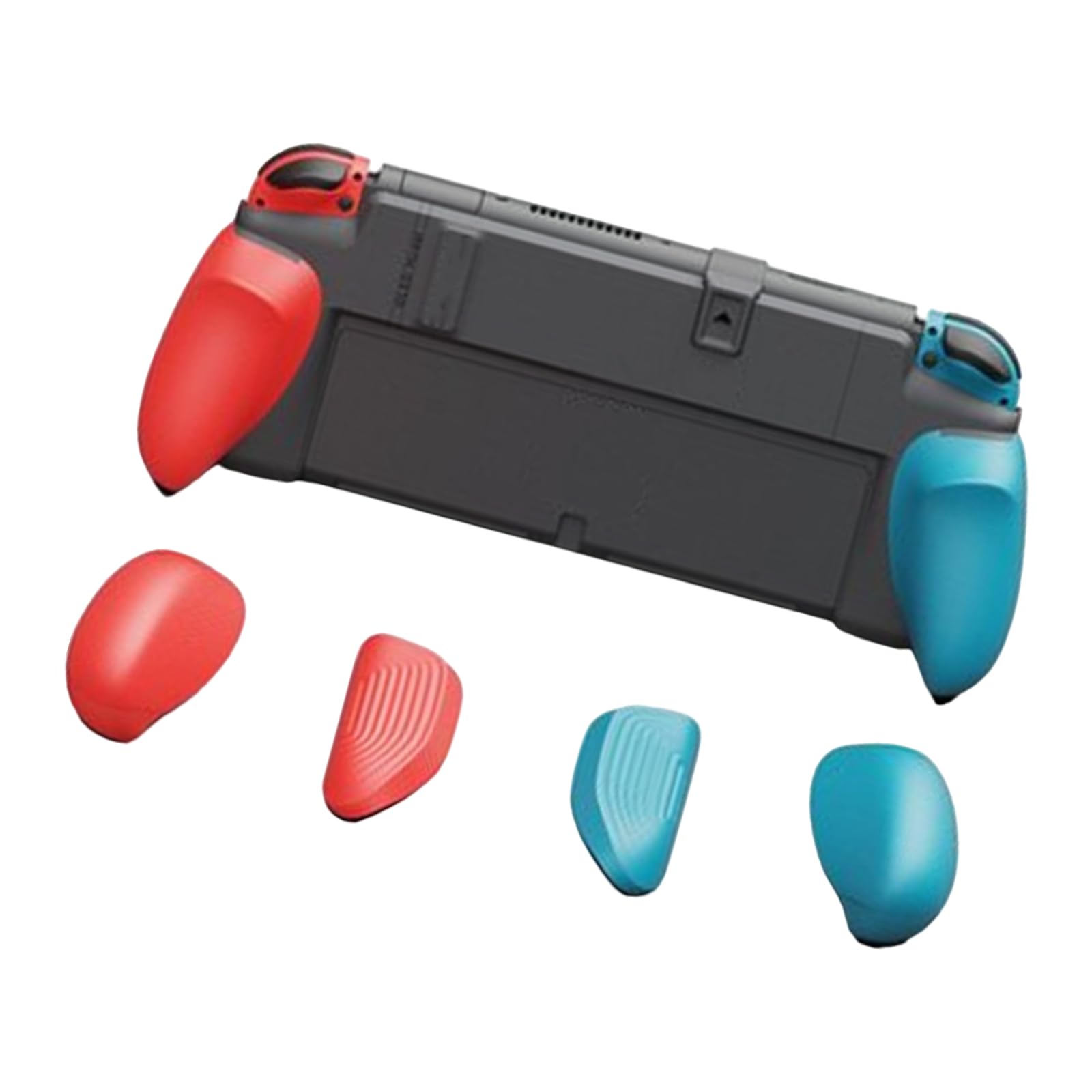 Funda protectora de agarre de consola con agarre de repuesto para accesorios de consola de juegos, protector de agarre ergonómico