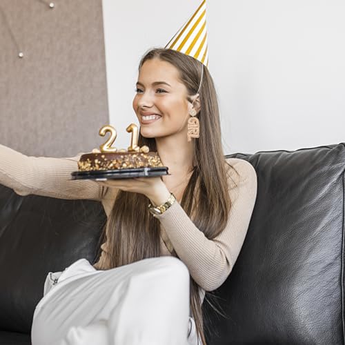 Beaded Birthday Earrings Cake Happy Birthday Earrings Handmade Drop Dangle Earrings Celebration Birthday Party Jewelry2