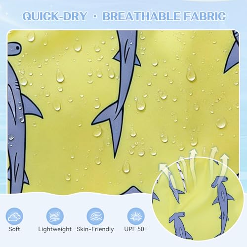 Image of American Trends Boys Swim Trunks Toddler Swim Shorts Bathing Suit Kids Swimsuit Youth Swimwear
