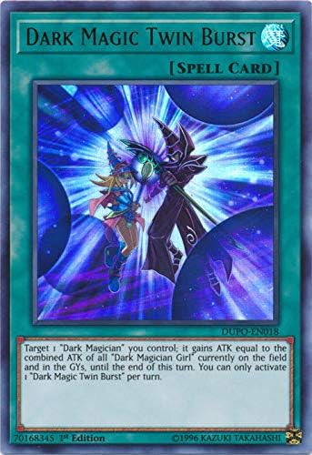 Yu-Gi-Oh! - Dark Magic Twin Burst - DUPO-EN018 - Ultra Raro - 1 Edición - Duel Power
