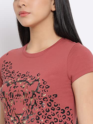 Image of Lyra Women's Cotton Regular Fit T-Shirt