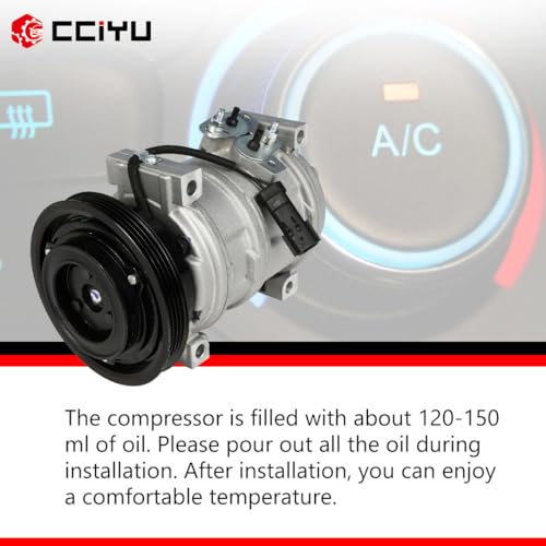 Image of Air Conditioning Compressor for Chrysler for Neon PT Cruiser 2.0L 2.4L