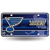NHL St. Louis Blues Metal Auto Tag