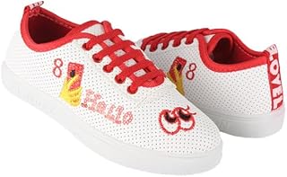 Toobaco Girls Casual Leather Small Template 2 Tone 660 Red 33