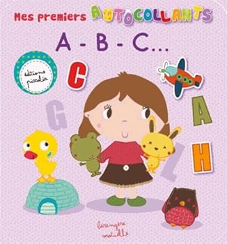 Paperback Mes premiers autocollants A - B - C... Book