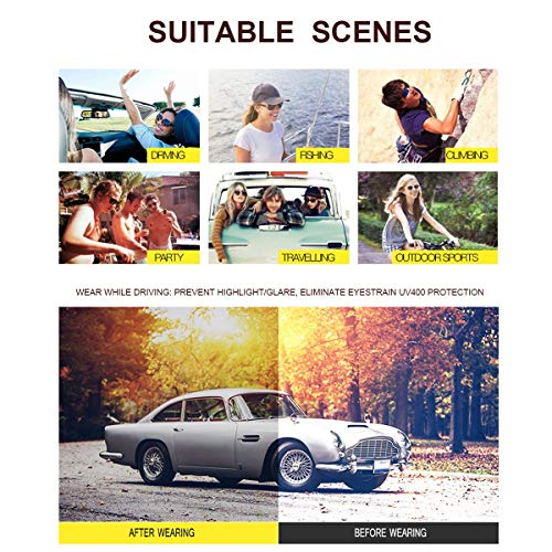 Dollger Round Retro Sunglasses Steampunk Sunglasses Flip Up Sunglasses for Men Women(Black Lens+Silver Frame) steampunk buy now online