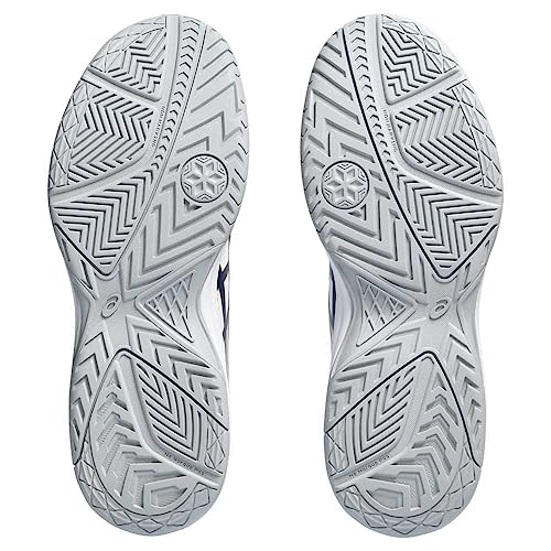 ASICS Asics Upcourt 5 Women's Volleyball Shoes, White/Pure Silver, 41.5 EU, White Peacoat, 42 EU