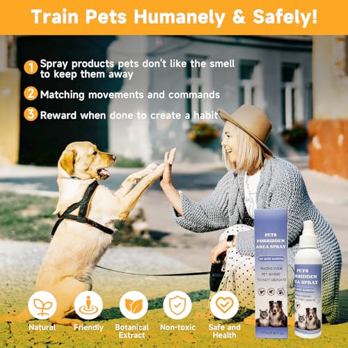 image for Moodyin Dog Not Here, Pet Training Solution | Stops Chewing & Peeing |