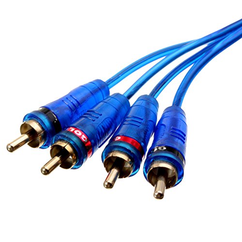 Prettyia Isolador automático de loop de terra com supressor de filtro de ruído de áudio RCA de 4 can