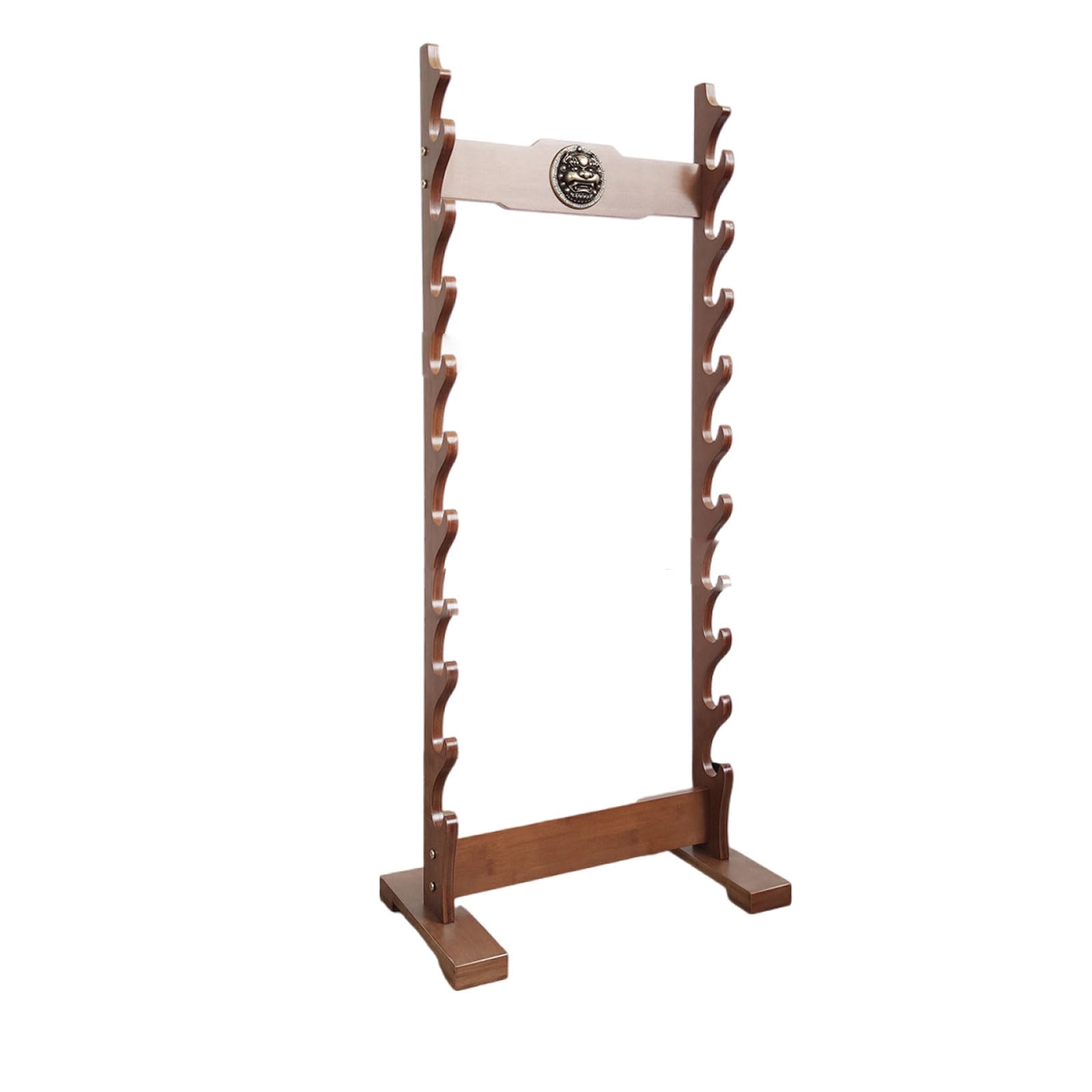 Serenitison Kylin Sword Stand,Katana Holder Display Hanger,Floor Standing Multi Layer Sword Rack,Musical Instrument Flute Stand,Weapon Display Stand,for Katana Wakizashi And Standard Swords,Stable