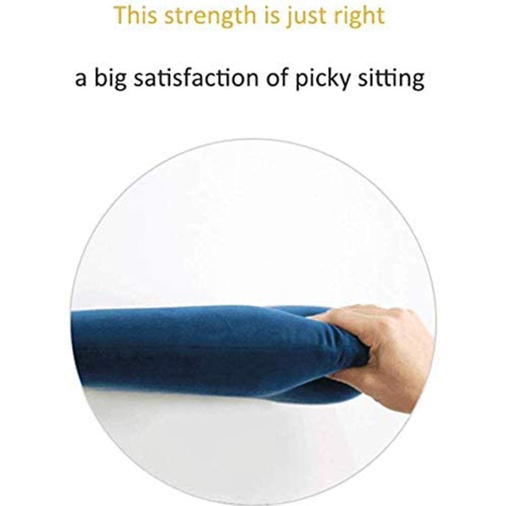 Ischial Tuberosity - Cojín de asiento de espuma viscoelástica para glúteos, espalda baja, caderas, cojín ergonómico con dos agujeros y soporte
