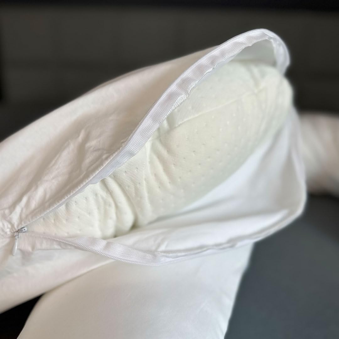 Dreamolino Swan Kissenbezug - Speziell Designed Swan Pillow Kissen - Weich und anschmiegsam - Maschinenwaschbar