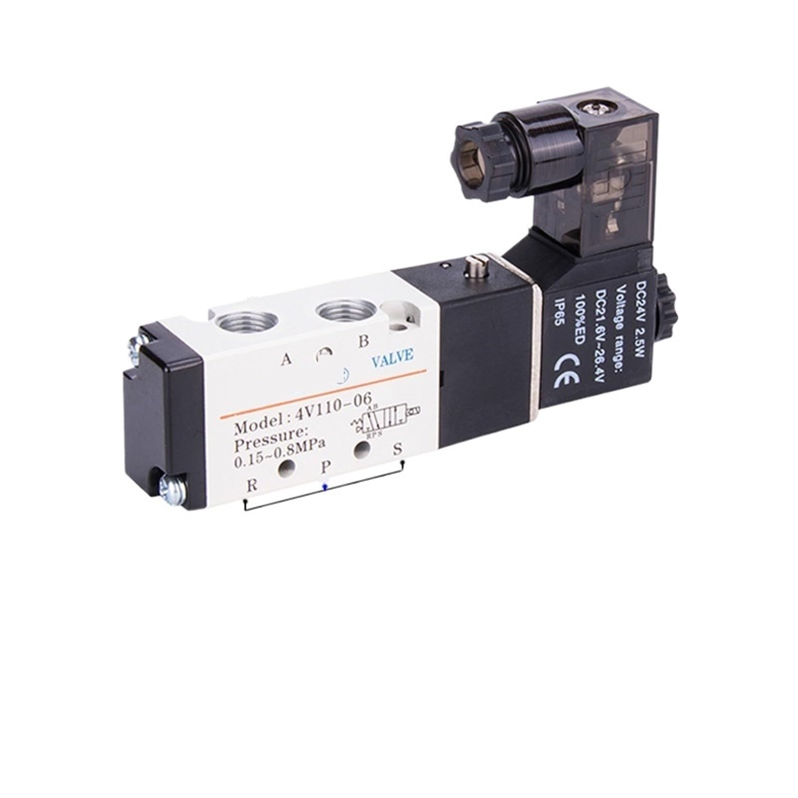 Valve magnétique 4V310-10 220V pour résoudre les pertes de pression pneumatique