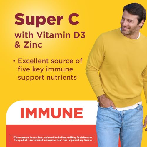 Nature Made Super C Tablets with Vitamin D3 and Zinc, 60 Tablets - image 3