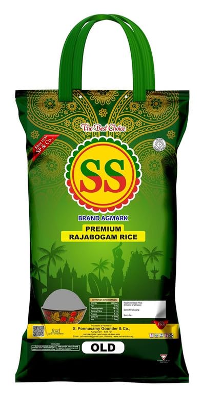 Image of SS Rajabhogam Ponni Rice SPECIAL OLD 5kg | 5kg pack