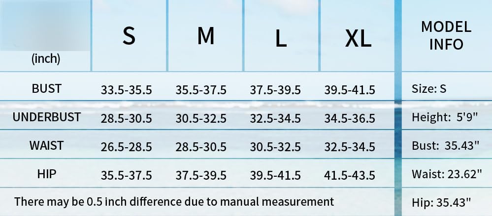 Women Tummy Control 2 Piece Bikini Sets Ribbed Sporty Bikini High Waisted Skirted Swimsuit4