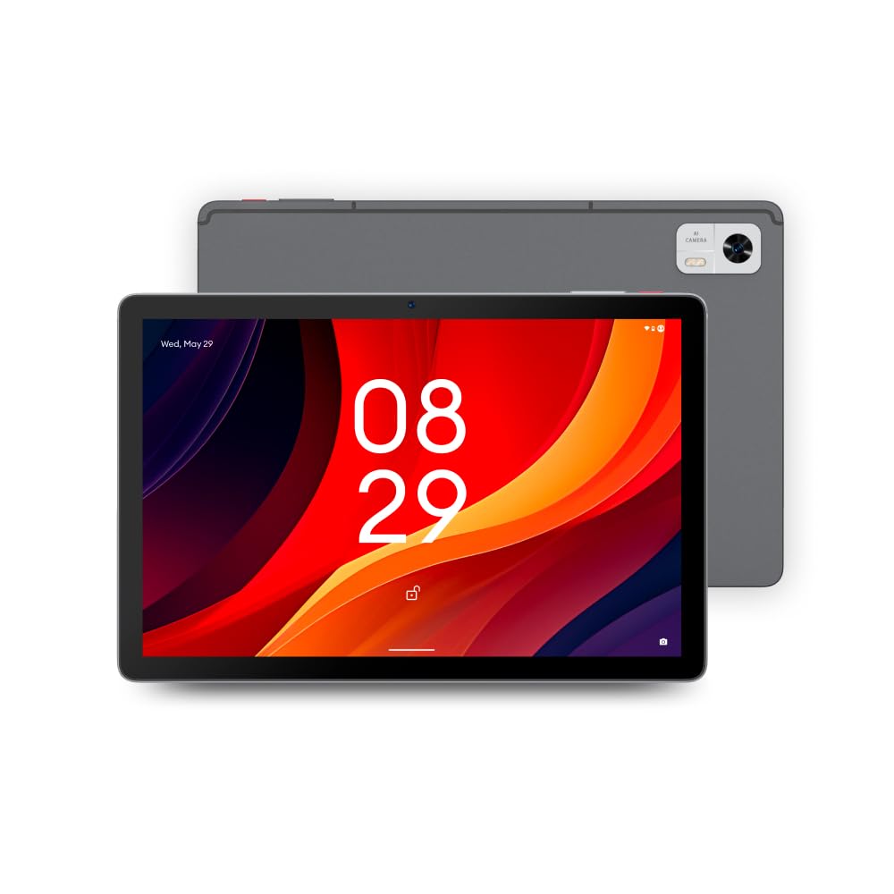 INOI Tablet Pro 10.1”, 4G LTE, FHD+, WiFi, 6GB RAM + 128GB, 6000 mAh Battery, Space Grey, 777 days of warranty
