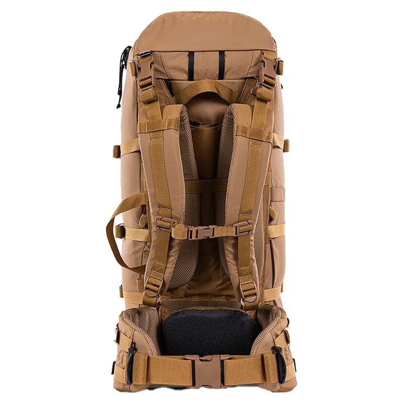 Stone Glacier R3 3300 Pack with R3 Frame, 3300 Cubic Inches, Coyote, Lightweight Defense Personnel Backpack, 500 D Cordura, 150+ Pound Load Rating (50093-CY-L)