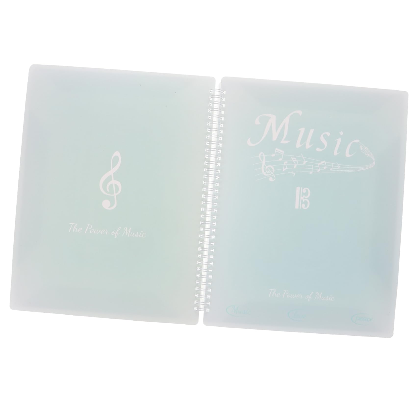 Toddmomy Sonic Music Folders Stylish A4 Sheet Music Binder for Pianists 40 Pages Organizer